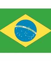 Braziliaanse stickers brazilie vlaggen